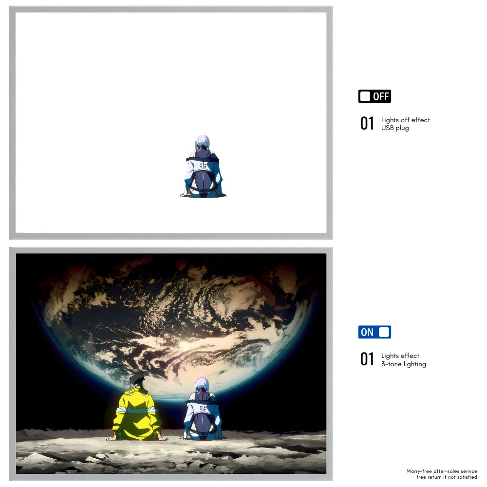 Anime Cyberpunk LED Night Light💫