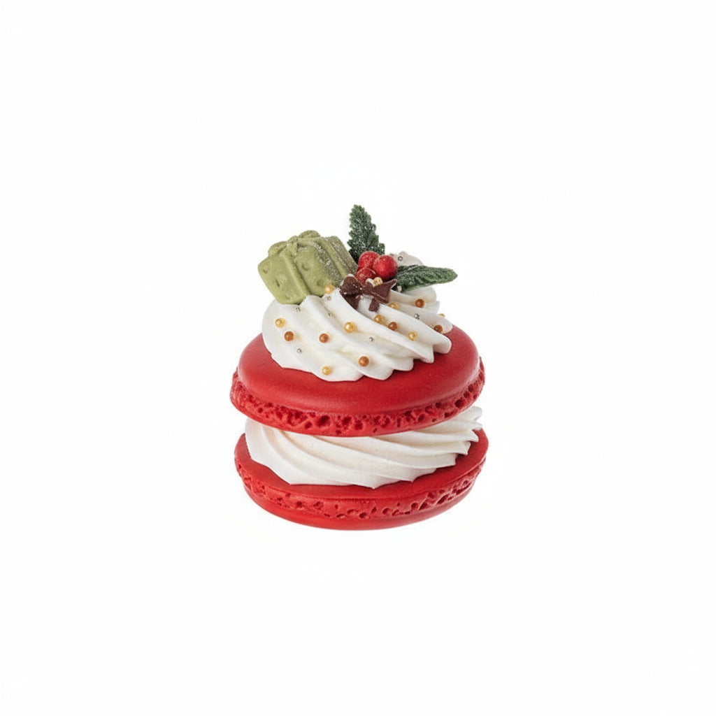 🍰 Christmas Macaron Fake Cake
